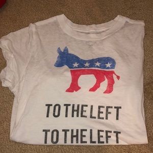 to the left sheer tshirt